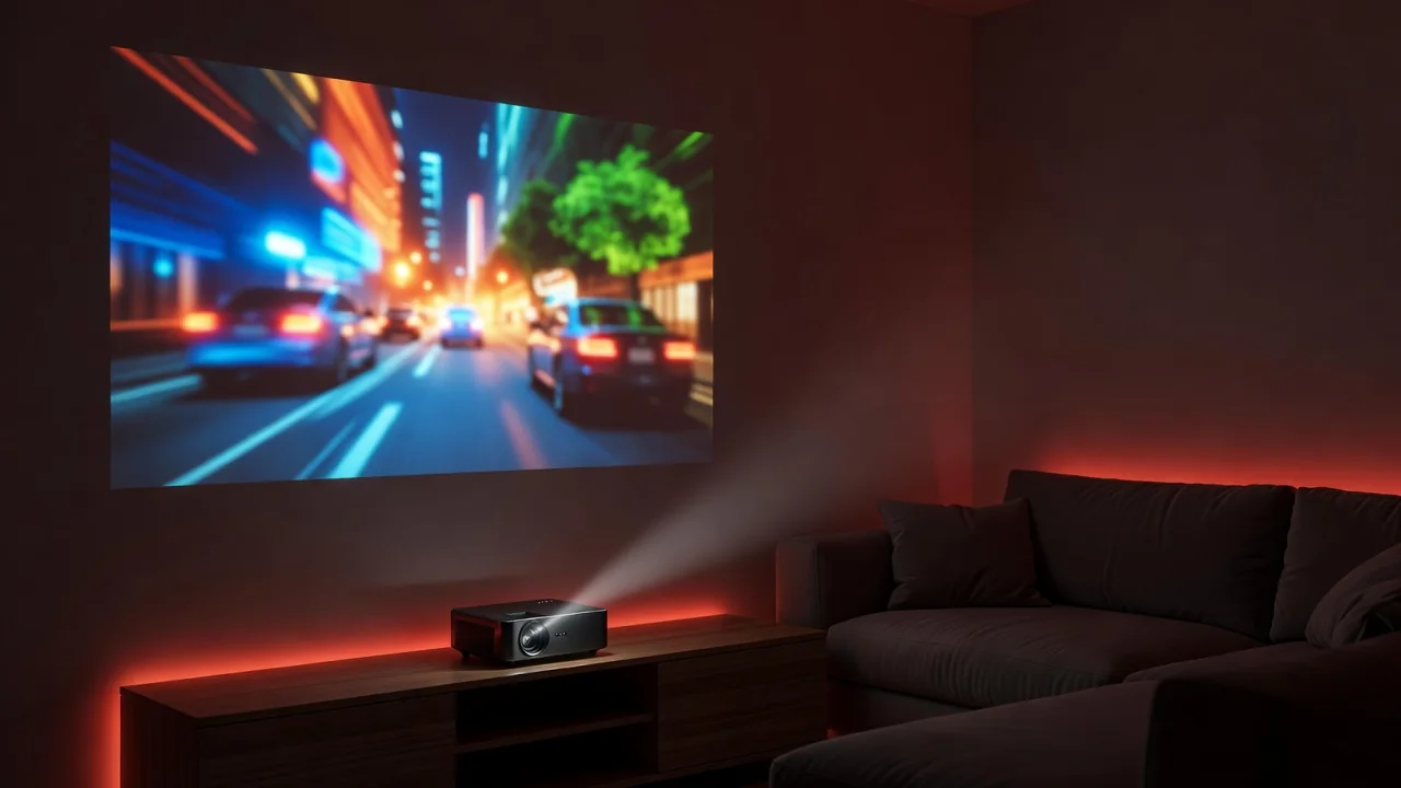 Redhome Projector: um mini cinema onde você estiver